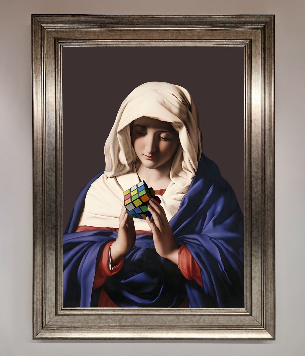 Renaissance Rubik Cube Framed Wall Art