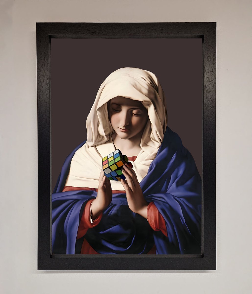 Renaissance Rubik Cube Framed Wall Art