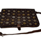 Handmade Coin Design Leather Handbag