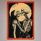 Skeleton Embrace Framed Poster