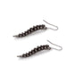 Spine Earrings, Pewter Gothic Anatomical Jewellery