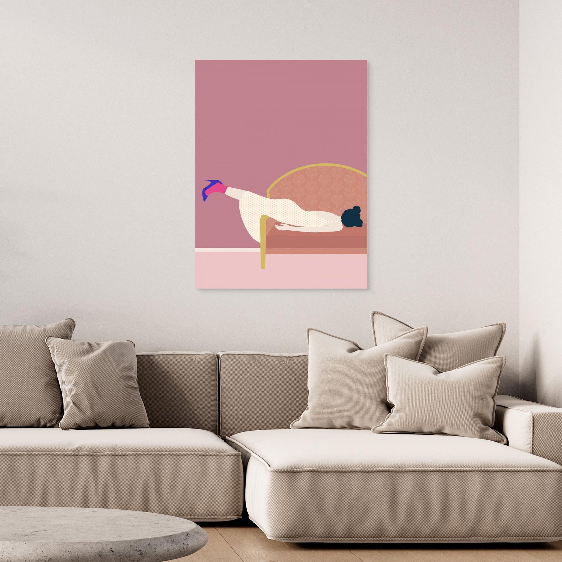 Maddie's Mood by Jota De Jai, Canvas Art Print