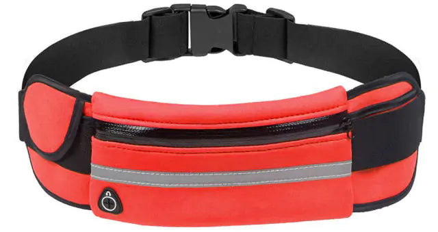 Sporty Waist Belt Bag, Multi Colours