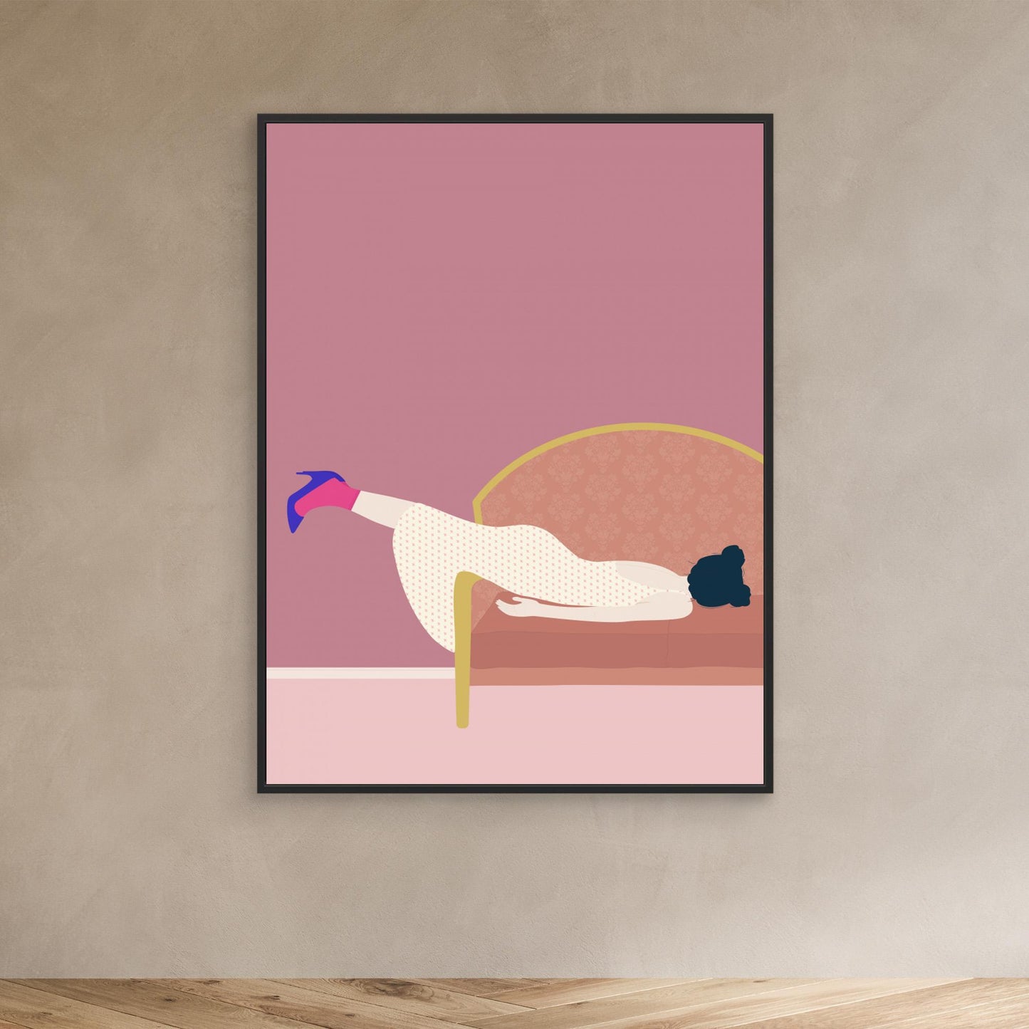Maddie's Mood by Jota De Jai, Canvas Art Print