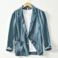 Vireous Men's Classic Luxury Linen Suit Jacket, Multi Colours