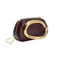 Vireous Avant Garde Clutch Bag with Metal Decor