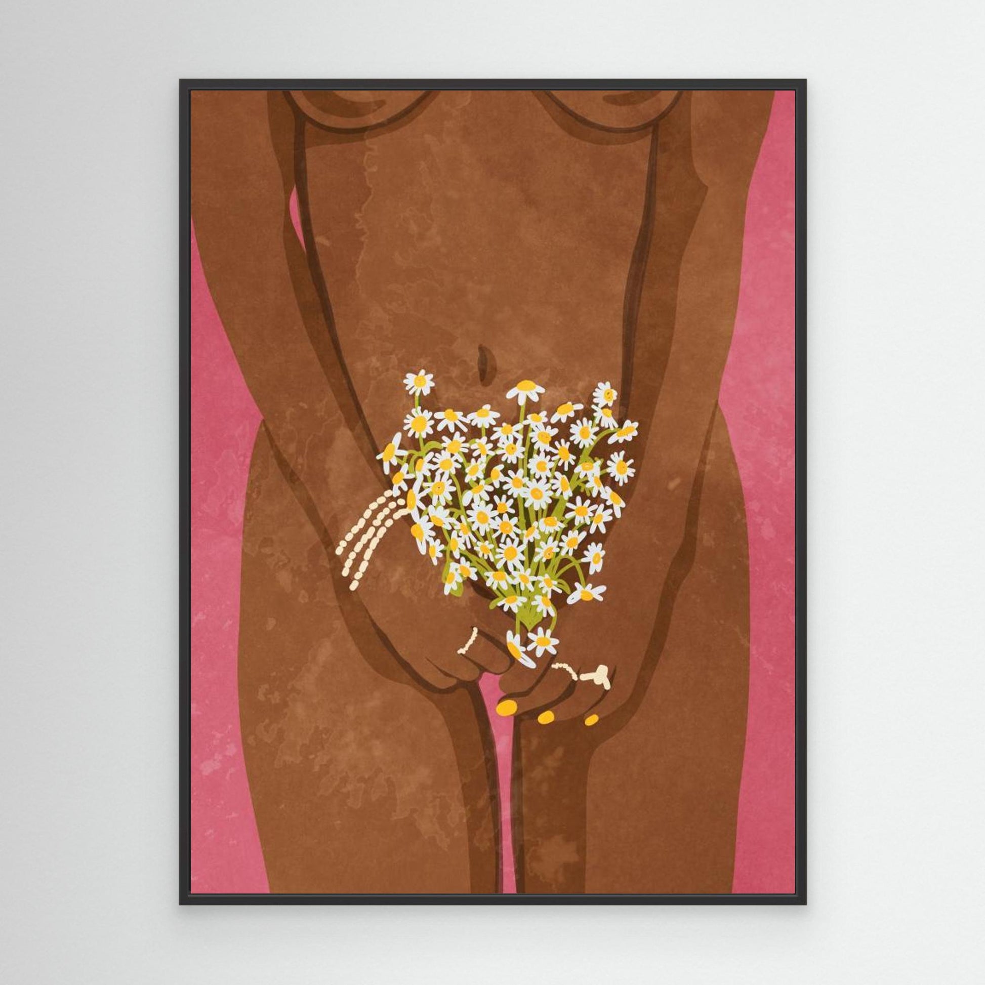 Wearing Flowers by Raissa Oltmanns, Canvas Art Print