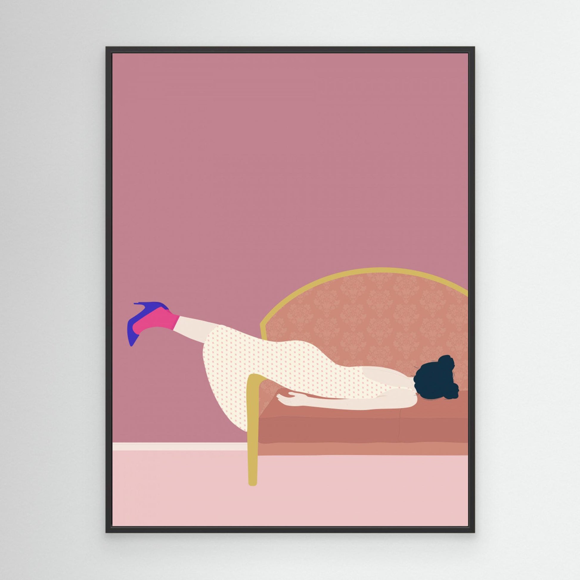 Maddie's Mood by Jota De Jai, Canvas Art Print