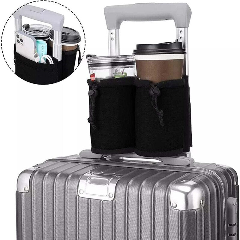 Hassle-Free Luggage Travel Cup Holder Bag