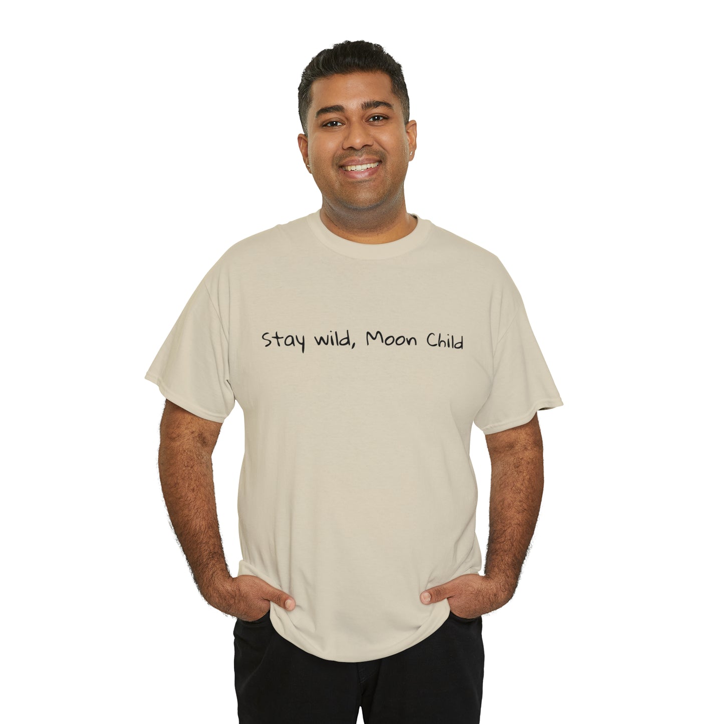 Stay Wild, Moon Child Cotton T-Shirt