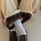 Vireous Women's Baggy Corduroy Pants