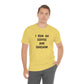 I Run on Coffee and Sarcasm, T-Shirt