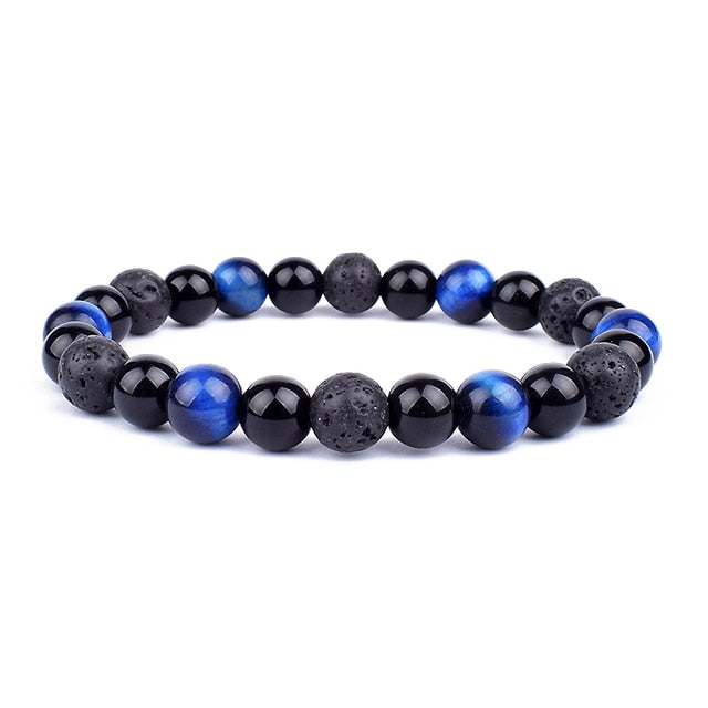 Triple Protection Natural Crystal Bracelet