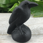 Crystal Crow Figurine