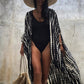 Vireous Bikini Beach Cover-Up Gown