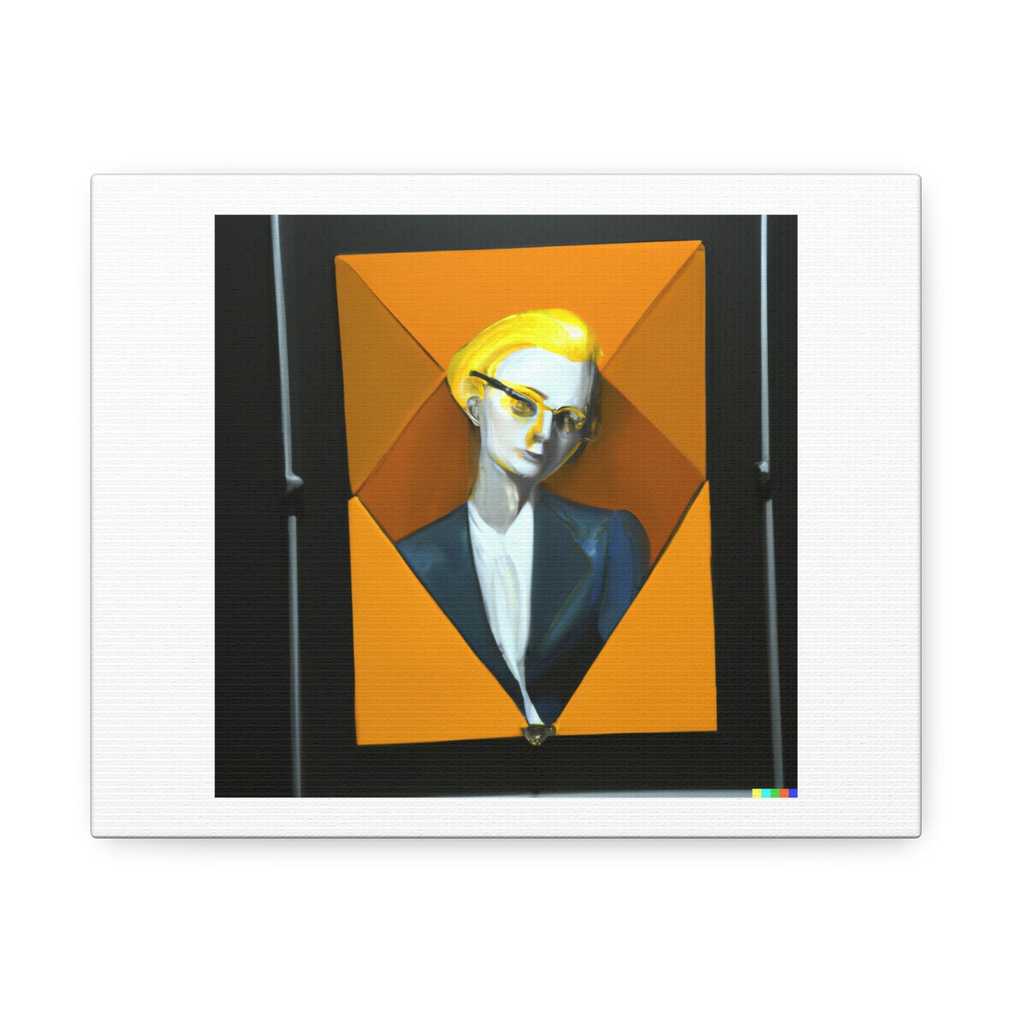 Best Artworks From Art Basel III Digital Art 'Designed by AI' on Satin Canvas