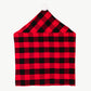 Two-Pack Christmas Plaid Chair Covers