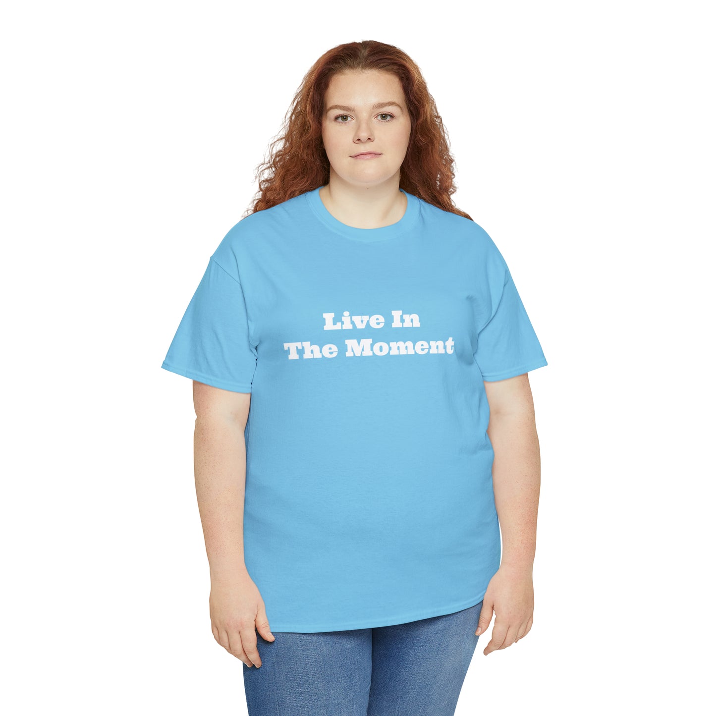 Live In The Moment Cotton T-Shirt