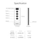 Moes Tuya Smart Life ZigBee Smart Home Wireless Switch 4 Gangs Remote Tuya Zigbee Hub Required No Limit to Control Home Device