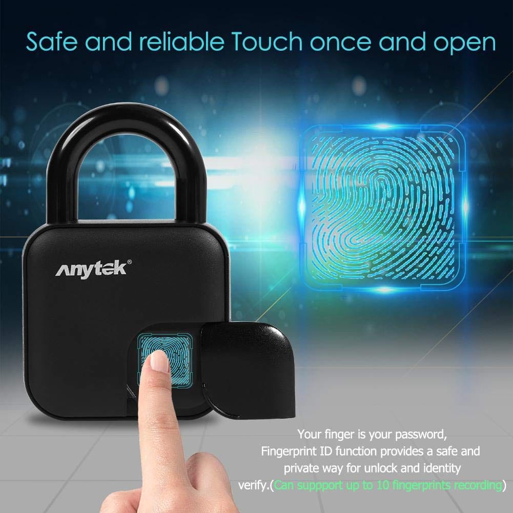 Smart Keyless Fingerprint Padlock