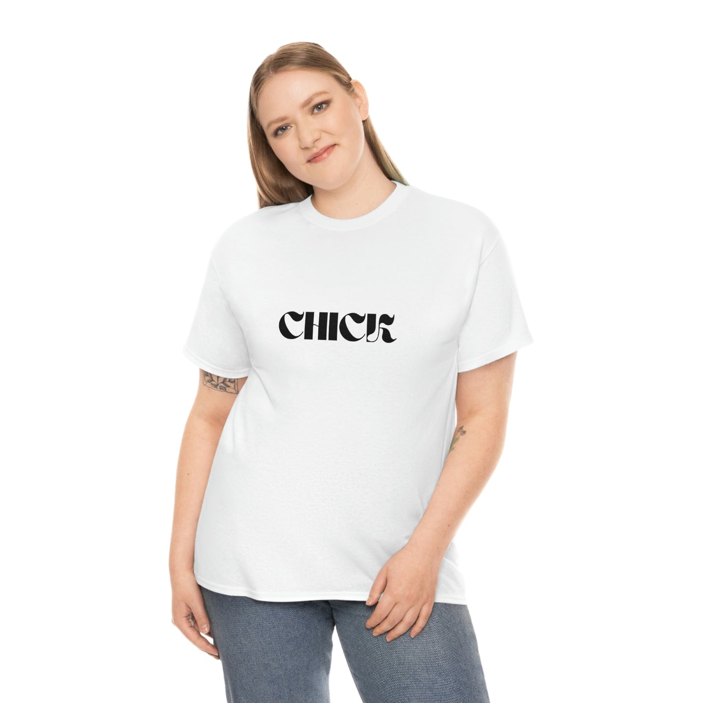 'Chick' Heavy Cotton T-Shirt