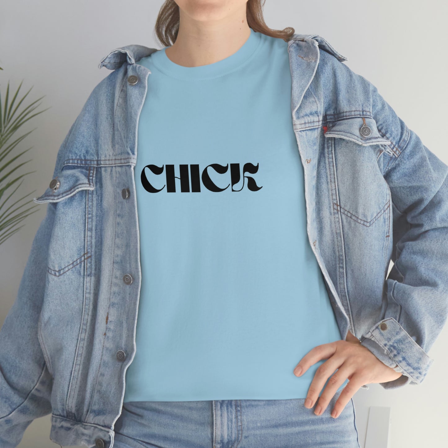 'Chick' Heavy Cotton T-Shirt