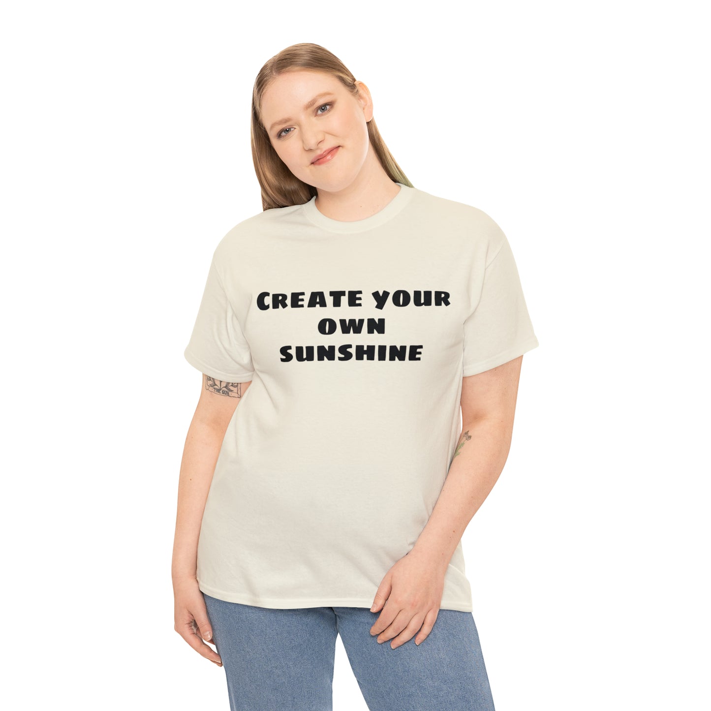 Create Your Own Sunshine Cotton T-Shirt