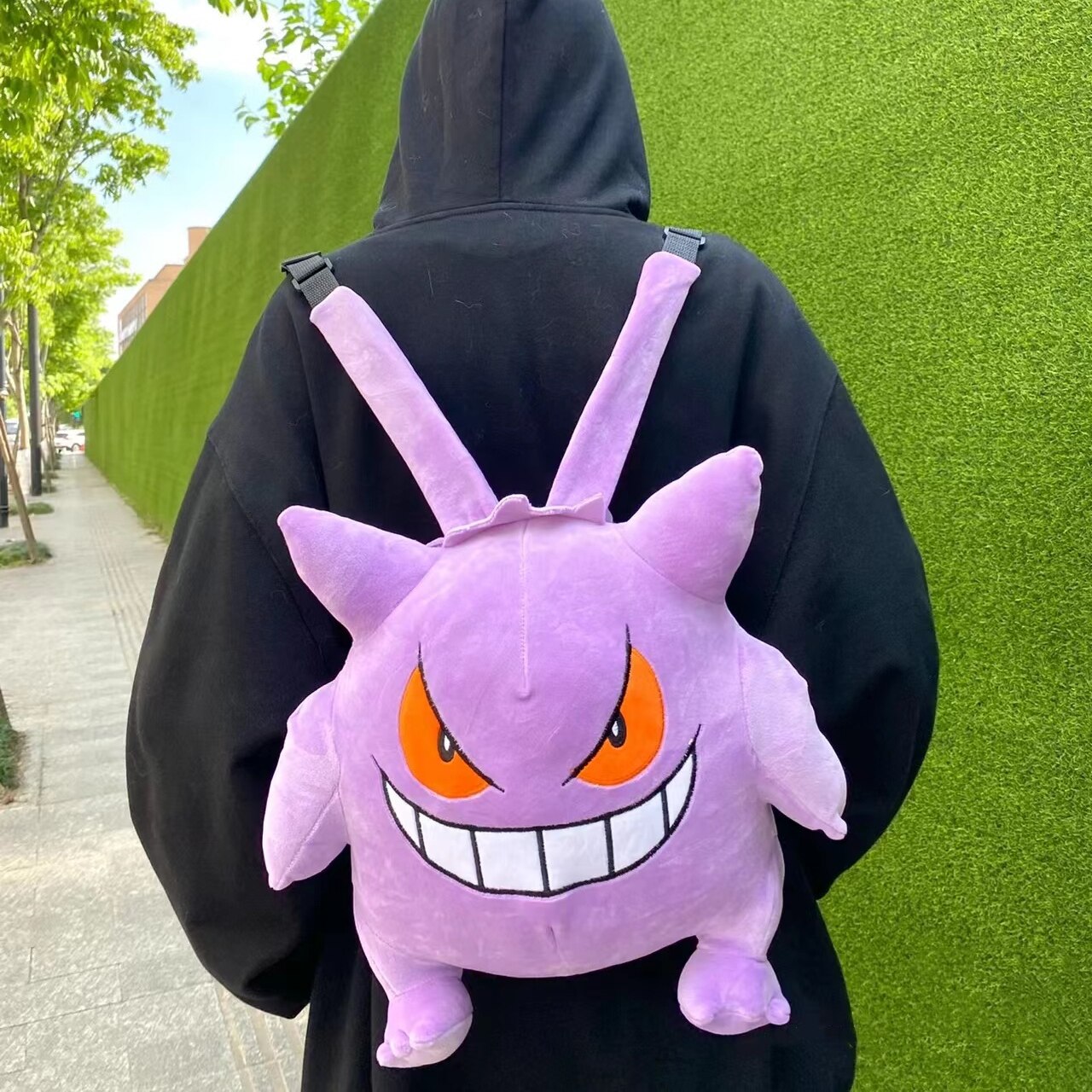 Pokémon Character Gengar Plush Backpack