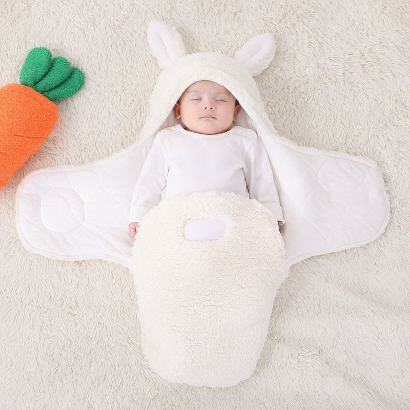 Bunny Ears Baby Sleeping Bag