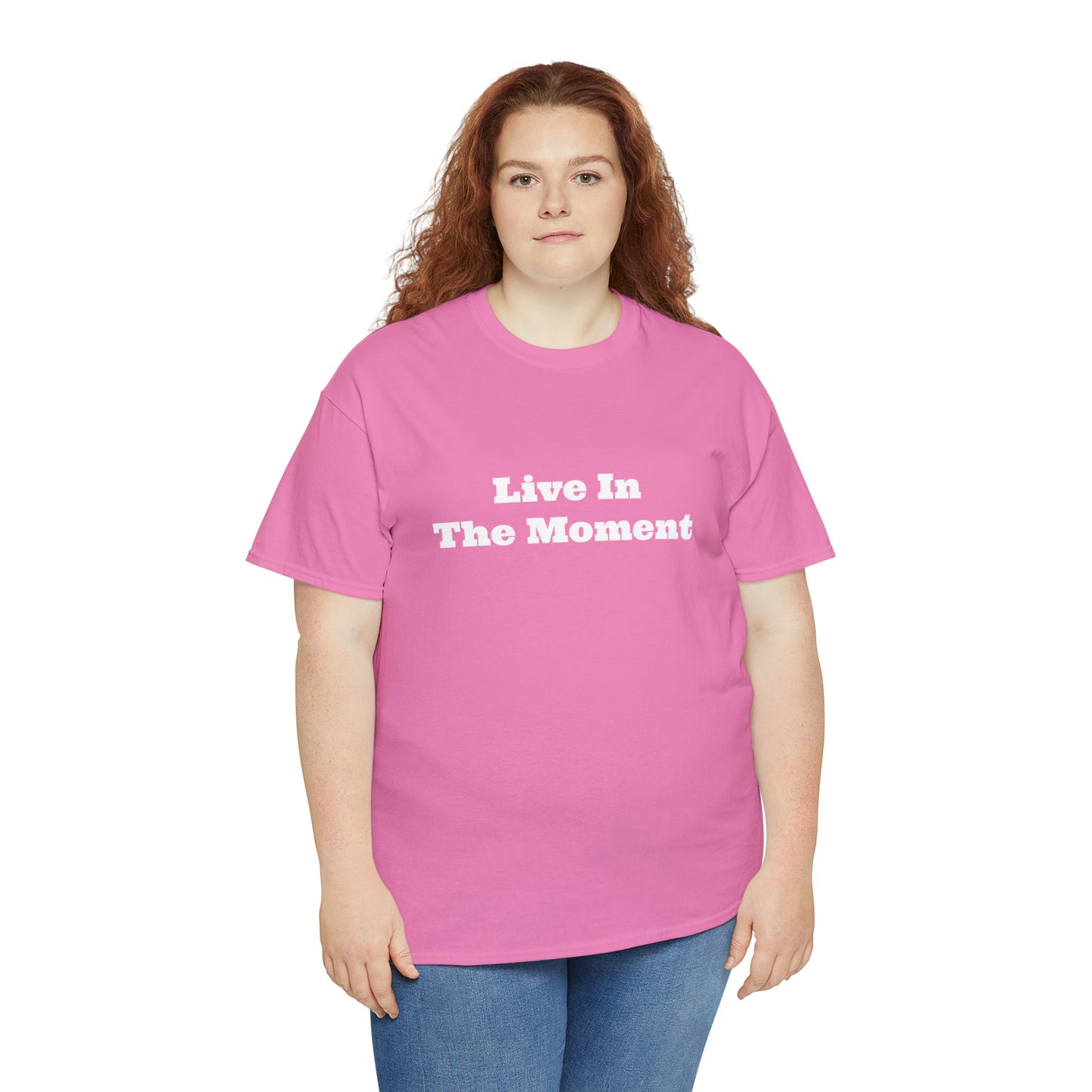 Live In The Moment Cotton T-Shirt