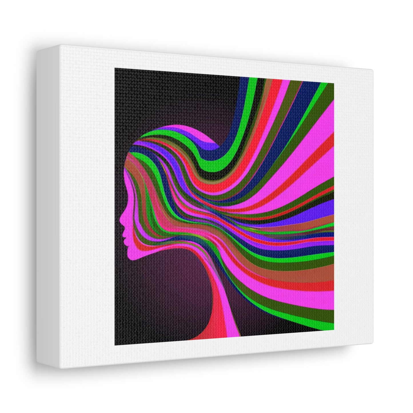 DALLE-E-2 Extending Creativity Digital Art 'Designed by AI' on Satin Canvas