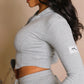 Quazen™️ Women's Crop Top Hoodie
