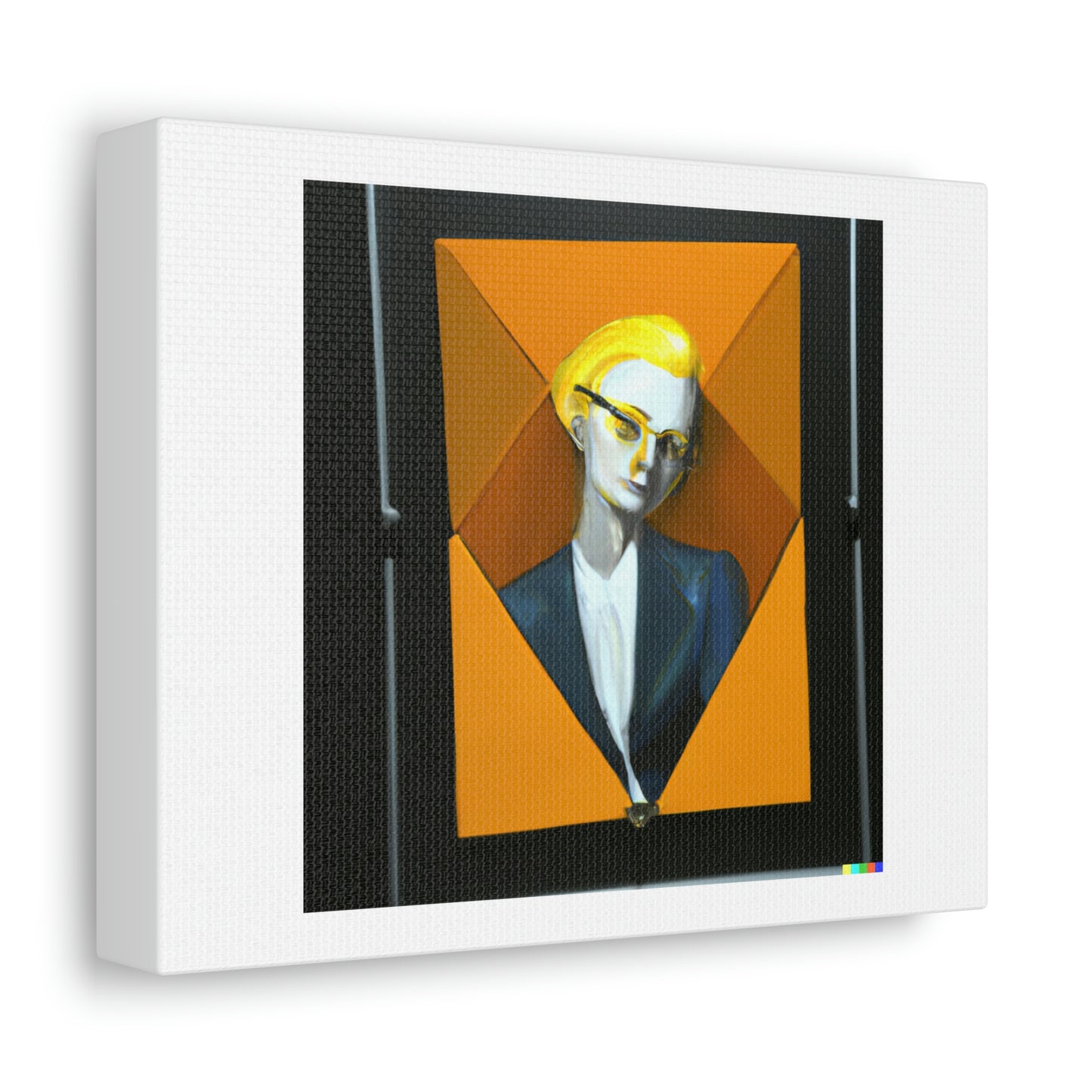 Best Artworks From Art Basel III Digital Art 'Designed by AI' on Satin Canvas