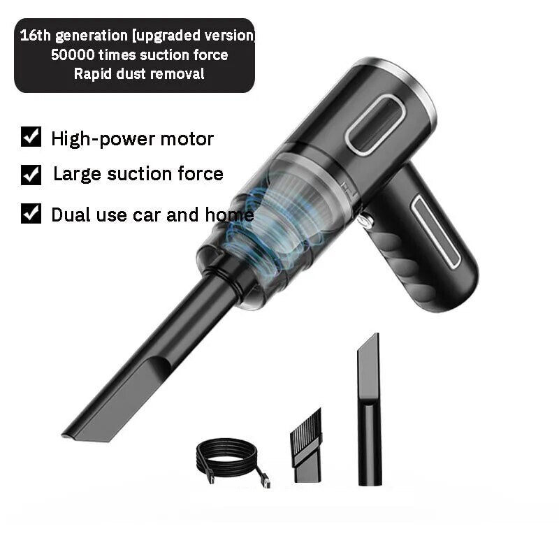 Multipurpose Hand-Held Cordless Vacuum Cleaner