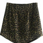 Vireous Classic Satin Short Skirt