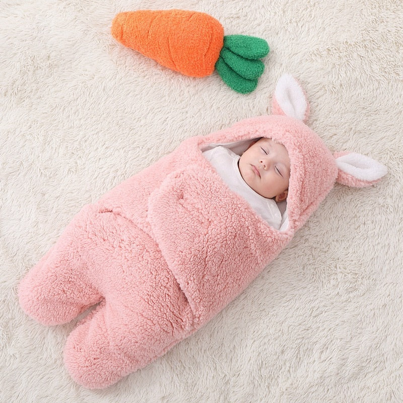 Bunny Ears Baby Sleeping Bag