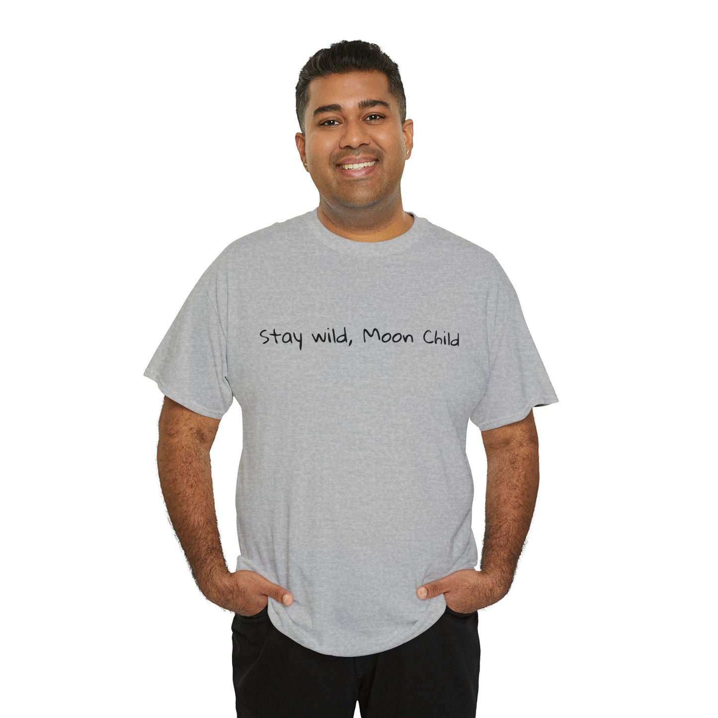 Stay Wild, Moon Child Cotton T-Shirt