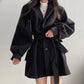 Vireous Women's Thickened Wool Short Coat