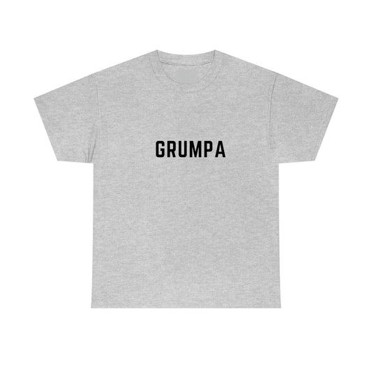 GRUMPA Heavy Cotton T-Shirt Grandfather Gift