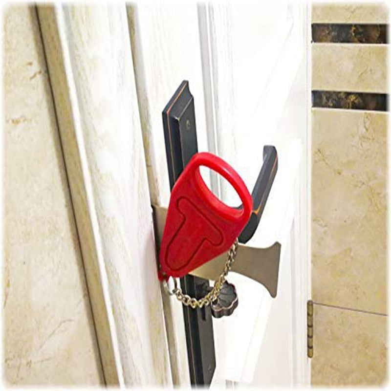 Portable Hotel Door Lock Self-Defence Door Stop