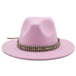 Aussie Style Unisex Woollen Large Cornice Fashion Festival Hat