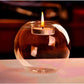 Nordic-Style Round Glass Hollow Candle Holders