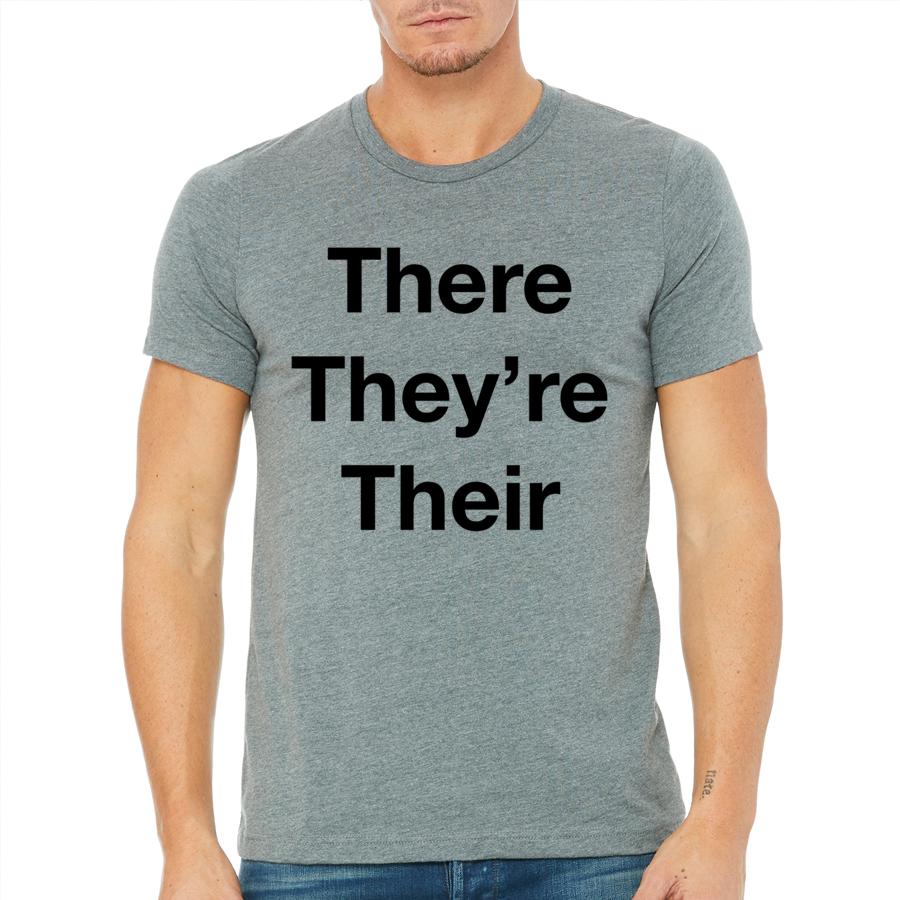 Grammar Police 'There, They're, Their' T-Shirt