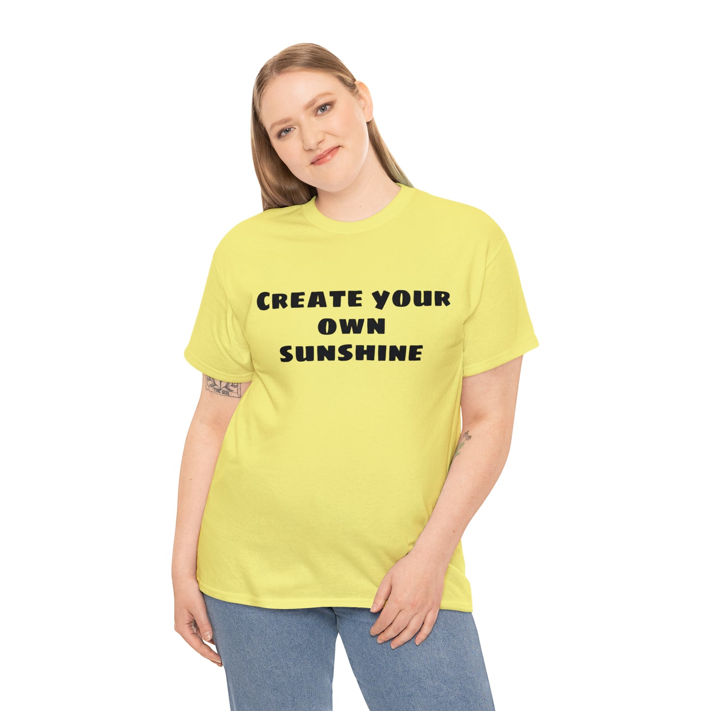 Create Your Own Sunshine Cotton T-Shirt