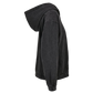 Sharp Tooth Design Black Hoodie