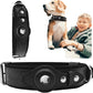 Olixar™ Genuine Leather Airtag Trackable Heavy Duty Dog Collar