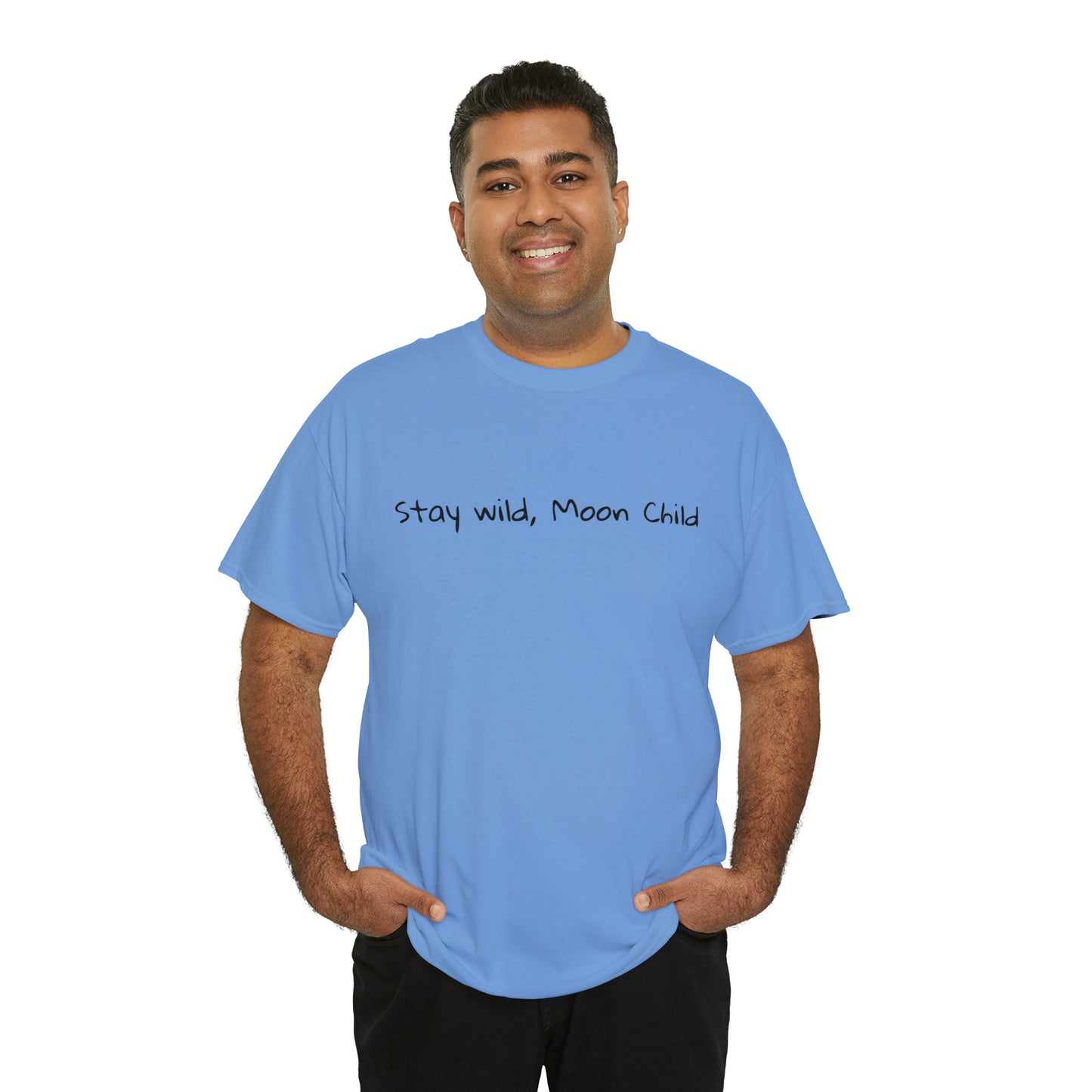 Stay Wild, Moon Child Cotton T-Shirt