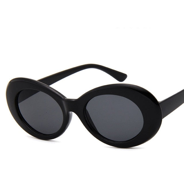 Kurt Cobain Retro Oval Festival Sunglasses