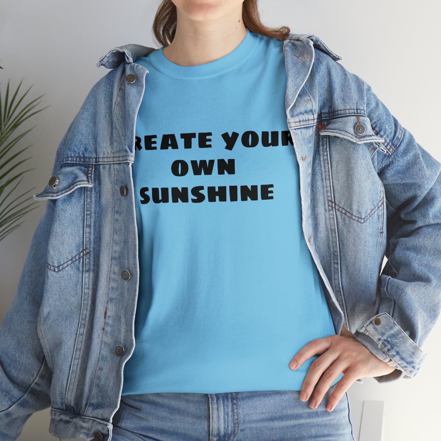 Create Your Own Sunshine Cotton T-Shirt