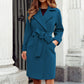 Vireous Women's Hot Pink Trench Coat